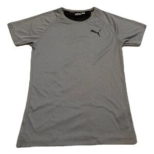PUMA Men's Gray Athletic T-Shirt - Size Small